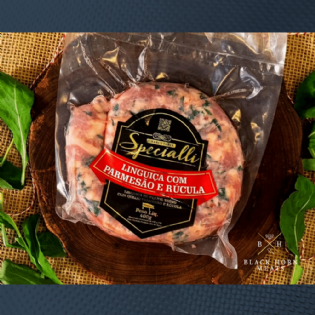 Linguiça com Parmesão e Rúcula Specialli
