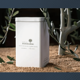 Kit Presente Trio Azeites Família Zuccardi - Lata Branca