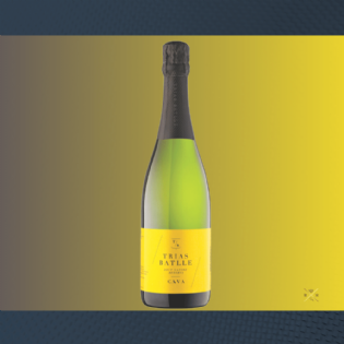 Cava Brut Nature Trias Battle - Espumante
