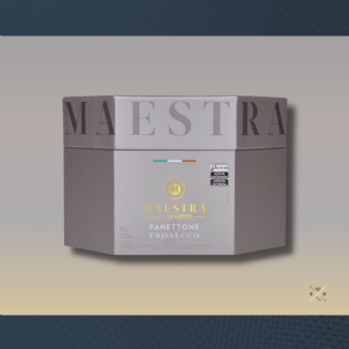 Panettone Italiano Com Creme de Prosecco e Uva Passa 750g