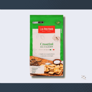 Crostini Italiano Sal Marinho e Alecrim