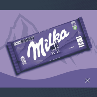 Chocolate Milka Alpine Milk