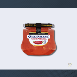 Geléia Queensberry Gourmet Pimenta Vermelha