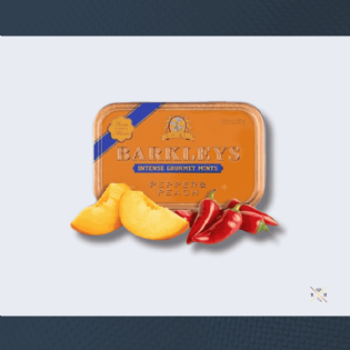 Barkley's Tastefull Intense Mints - Pepper & Peach