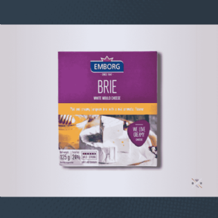 Queijo tipo Brie Dinamarquês Danablu Emborg