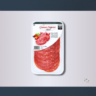 Salame Milano Italiano Gianni Negrini (fatiado)