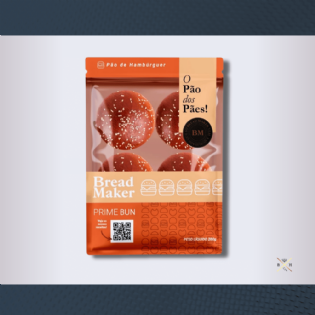 Pão de Hamburguer Prime Cut Bread Maker